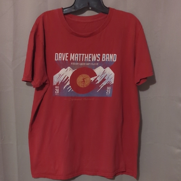 Dave Matthews Band Red T-Shirt - Picture 3 of 5